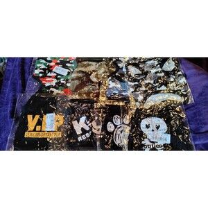 8PCS  Pet Shirts Funny Dog Printed Clothes Breathable Cool Puppy Sleeveless Vest